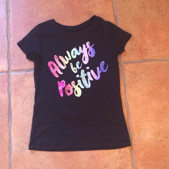 Always be positive athletic shirt - Picture 1 of 1